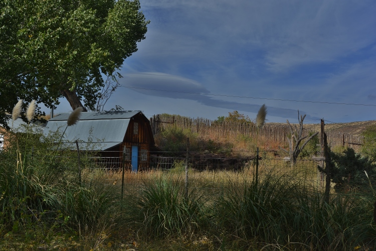 barn and fence